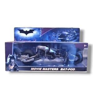 2008 Mattel The Dark Knight Movie Masters Bat-Pod New In The Package